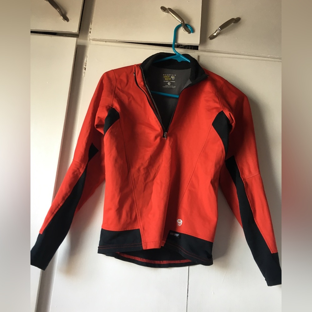 Mountain Hardwear Windstopper Tech Pullover With … - image 1